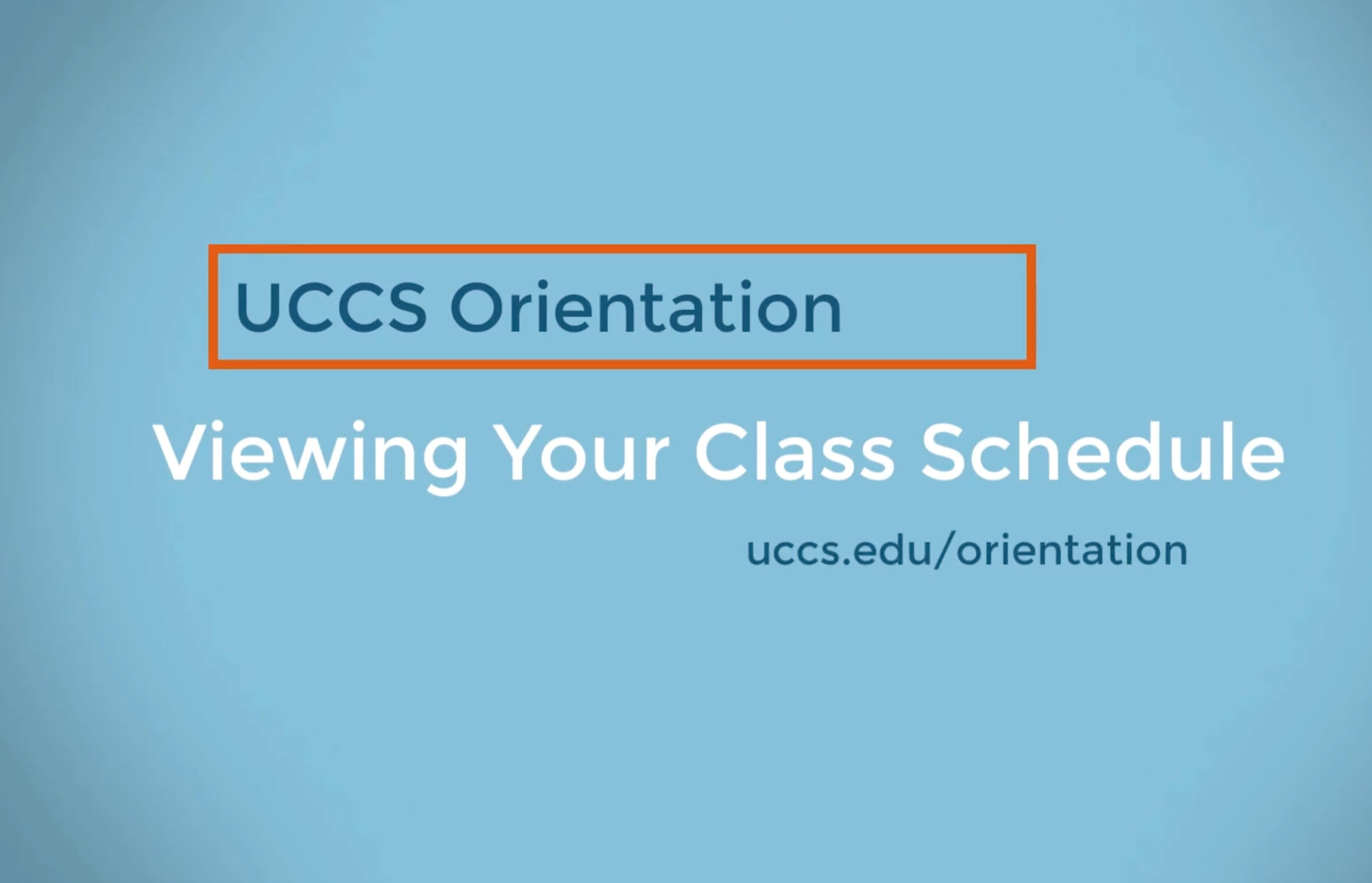 Uccs Finals Schedule Spring 2022 Resources | Advising